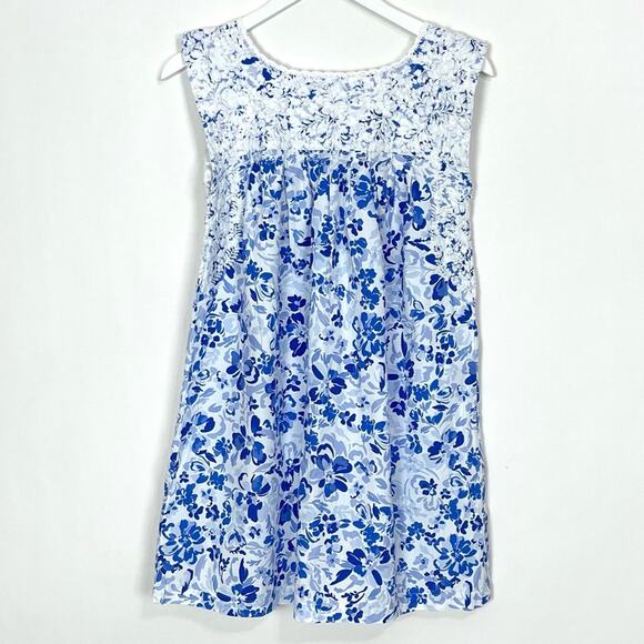 Mi Golondrina Mexico Floral Flores Short Dress - Picture 7 of 9